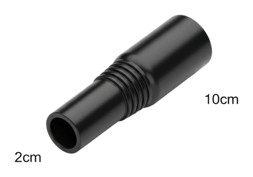 Industrial manufacturing workshop for injection molding parts isolated on transparent background