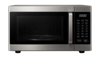 A spacious microwave ideal for meal prep in a busy family kitchen.