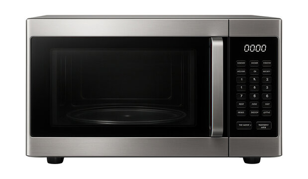 A spacious microwave ideal for meal prep in a busy family kitchen.