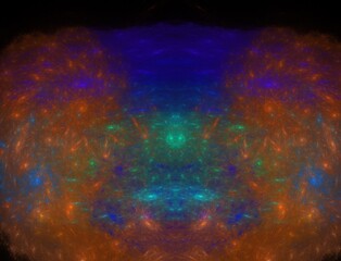 Imaginatory fractal abstract background Image
