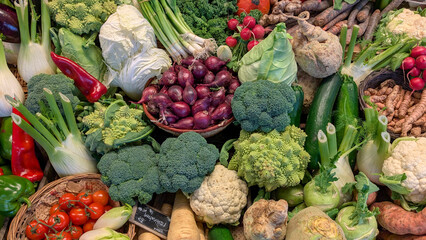 Gem&uuml;se Saisonal im Herbst 