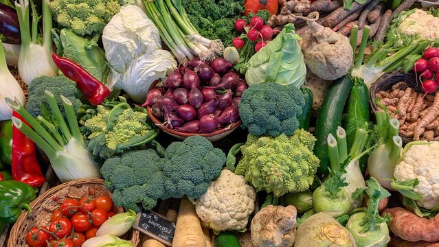 Gem&uuml;se Saisonal im Herbst 