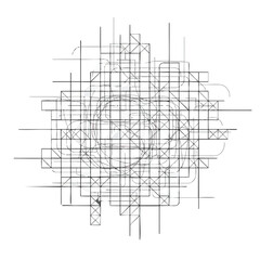 Complex Geometric Structure Blueprint