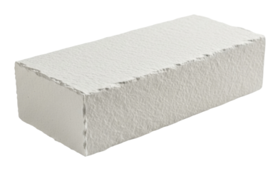 Construction block placement industrial warehouse interior isolated on transparent background