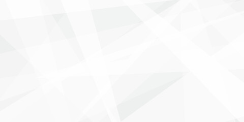 Abstract white triangles shape design white and grey color geometric background ..transparent material in triangle and squares shapes. paper texture design .