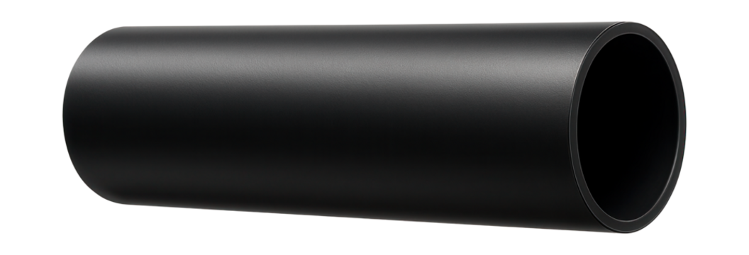 Durable high-density polyethylene sewer pipe for residential use, ensuring longevity and