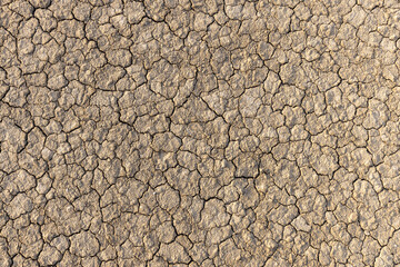 Cracked and dry soil,Dehydrated earth with cracks. Dry land. Cracked Ground, Earthquake Background, Texture,Climate drought, Terrain cracked soil in hot weather