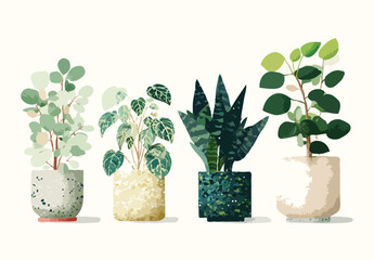 Pot Plant vector art