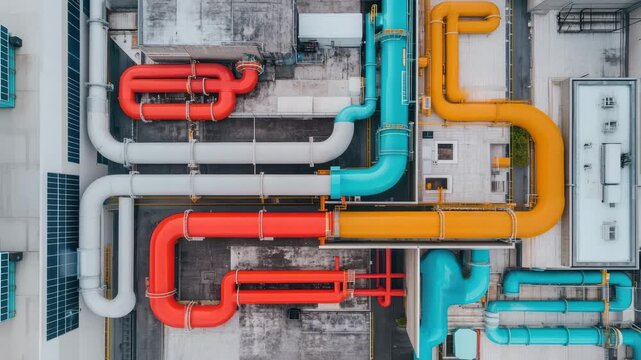 Large group of pipes and pips vast collection of tubular conduits and small seed like objects arranged in expansive formation