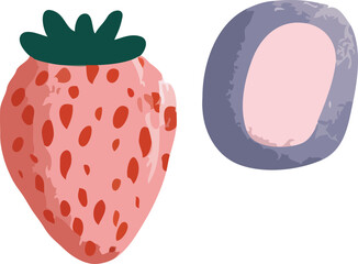 strawberry vector art