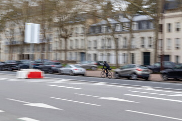 Fototapeta premium traffic on the street