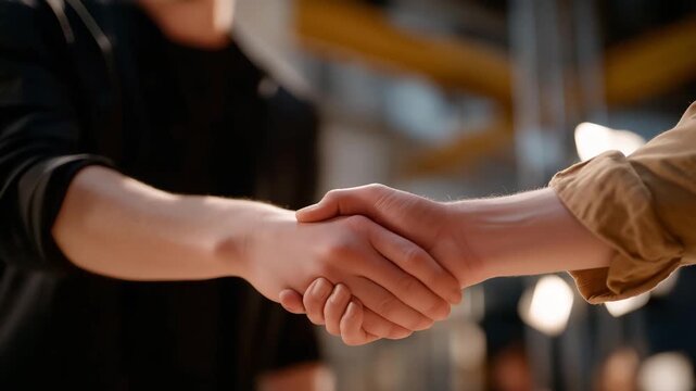 Director holding actor&rsquo;s hands as curtain rises &mdash; symbolizing collective courage, creative unity, and emotional synergy between leadership and performance in live theater. cinematic color