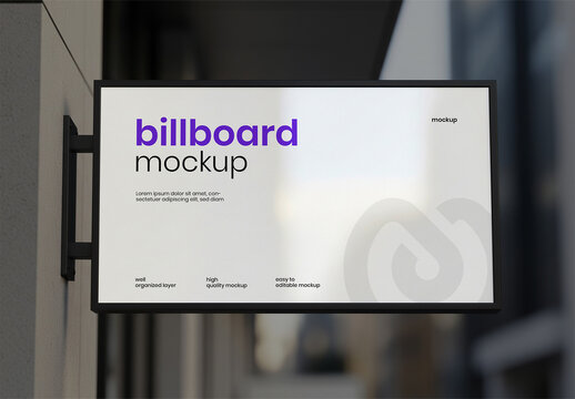 Outdoor Billboard Mockup