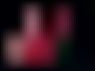 Abstract dark background with a glowing crimson and magenta gradient rising from the bottom left into the center, viewed through a ribbed glass texture.