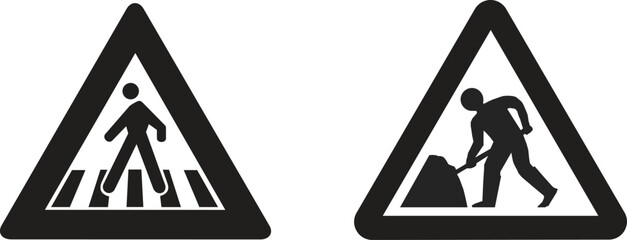 road Icons vector eps fille