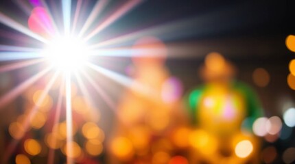 abstract background of lights