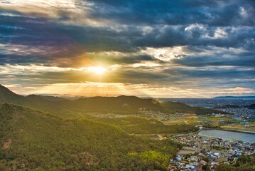 Obraz premium 高御位山
