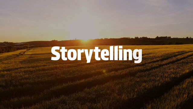 Storytelling | Talking Captions - Subtitle Kinetic Text Animation Template