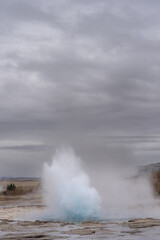 Exploring the Geysir Geothermal Area, where bubbling earth and erupting steam reveal Iceland’s untamed energy