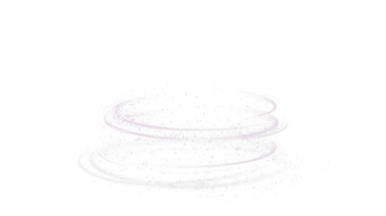 Pink Glitter Swirl PNG with Transparent Background Overlay