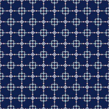Traditional patterned vector seamless navajo background, sarong, scraft, clothes, fabric
