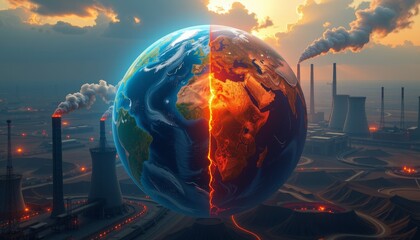 Earth Distress Climate Change and Environmental Issues