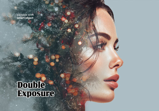 Double Exposure Photo Effect
