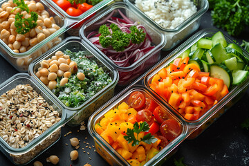 fresh vegetables in a market