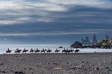 Reynisfjara Beach: Iceland’s striking black sand and basalt columns meet the roaring Atlantic © Ester Lo Feudo