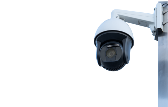 CCTV camera capturing activity in public spaces around the clock