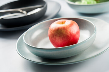 Apples in a bowl