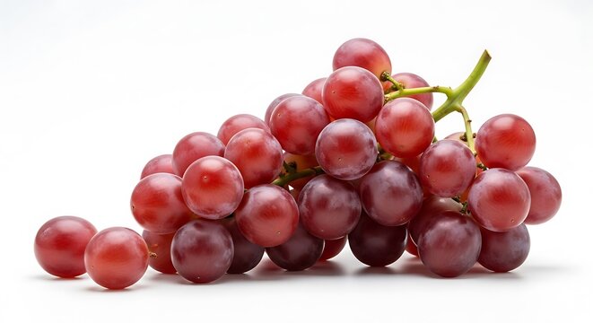 Fresh Red Grapes - A Vibrant and Healthy Fruit.