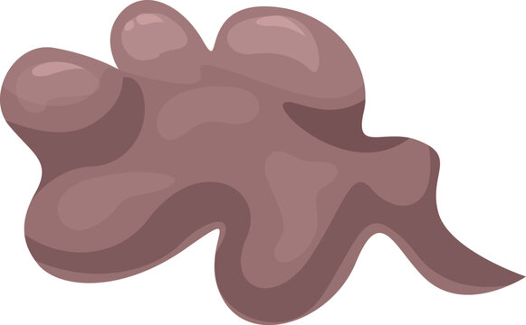 Inflamed adenoids obstructing the nasal passage, causing breathing difficulty and potential infections