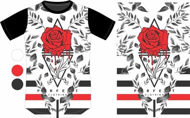 Chic Modern Aesthetic Vector T-shirt Design