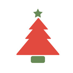 Obraz premium Christmas element with white background