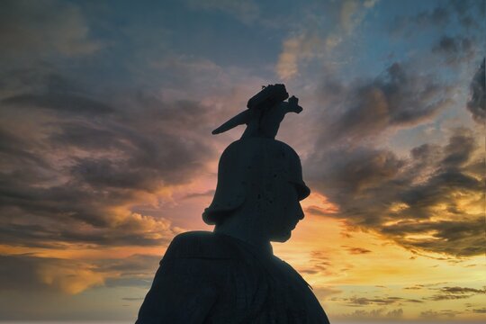 Equestrian statue of Kaiser Wilhelm II on the Hohenzollern Bridge, Cologne, North Rhine-Westphalia, Germany