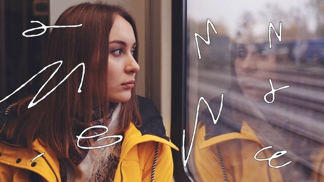 Pack Of 5 Abstract Scribble Lines