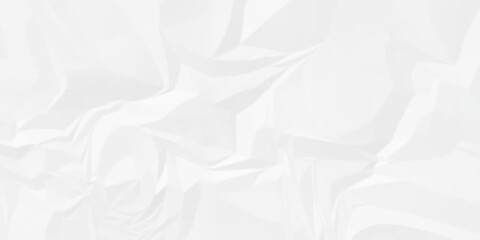 White paper rough obsolete wrinkle cardboard crumpled satin fabric ripped cloth decoration background	
