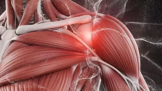 Anatomical 3D Animation of Human Shoulder Pain and Muscle Inflammation.