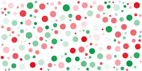 Festive colorful round confetti background. Vector illustration for decoration of holidays, postcards, posters, websites, carnivals, birthday and children's parties.