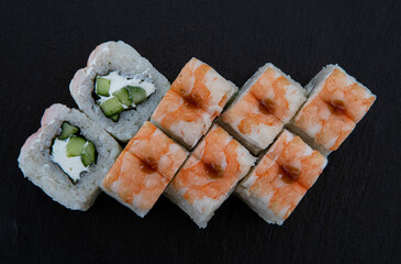 Very beautiful and delicious looking sushi