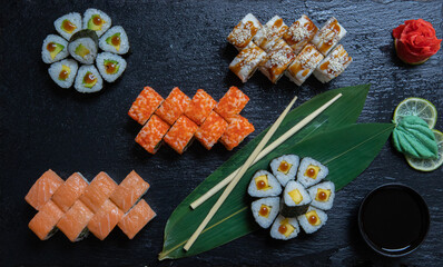 Very beautiful and delicious looking sushi