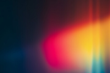 light leak overlay effect with scratch dust and colorful light leaks,retro grain noisy film flare on black background,analog old film burn overlay,abstract background with rainbow rays and lens