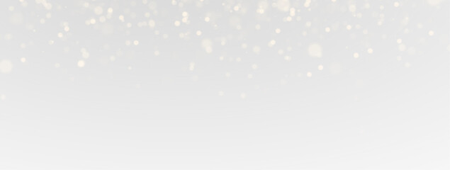 Glowing Transparent Light Dust with Shiny Bokeh Sparkle, Night Flare Effect and Abstract Decorative Christmas Glow Atmosphere