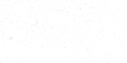 PNG Overlay with Isolated Glittering White Snowflake Effect on transparent background