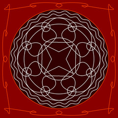 Folk, Tribal Design, Motif, Wall Painting