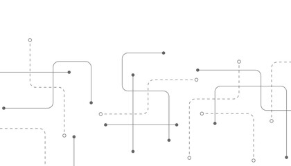 Abstract background with technology circuit board texture. Modern electronic motherboard texture. Creative idea for internet technology. Tech concept for header, web banner, website, presentation.