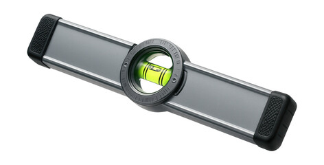 Adjustable level with a rotating vial for precise angle measurements.