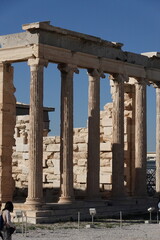 Naklejka premium Acropolis of Athens – Ancient Greek Architecture and Historic Landmark