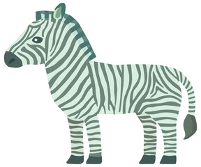 Obraz premium シマウマのイラスト ベクター素材